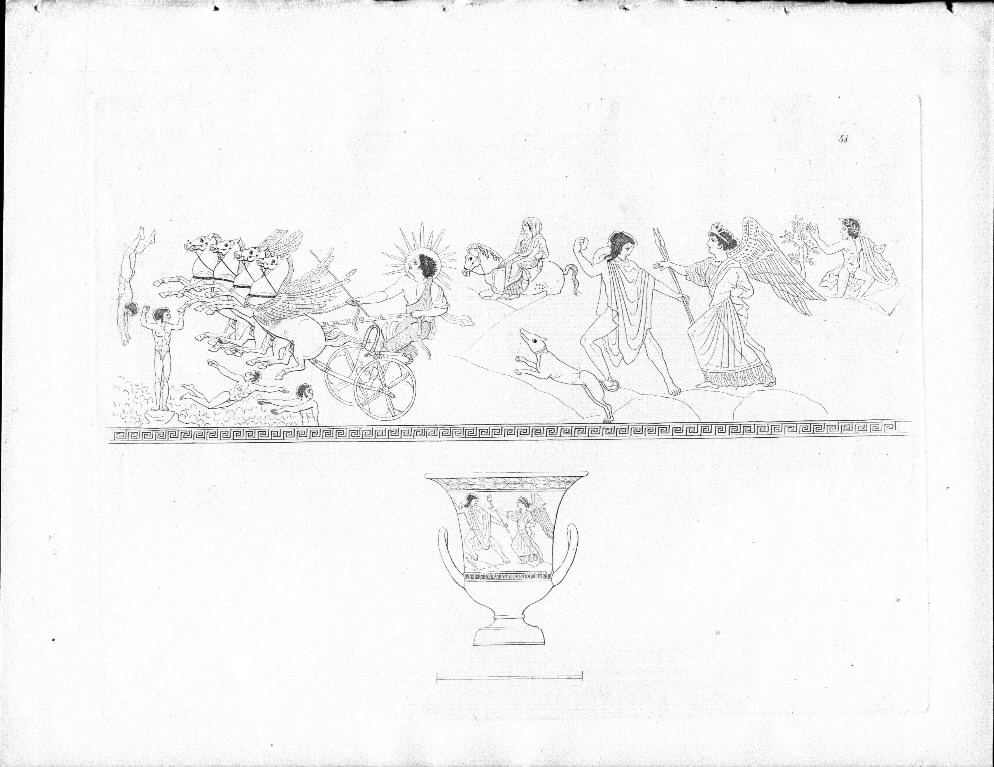 A Calyx Krater from Ruo showing Sol driving a quadriga